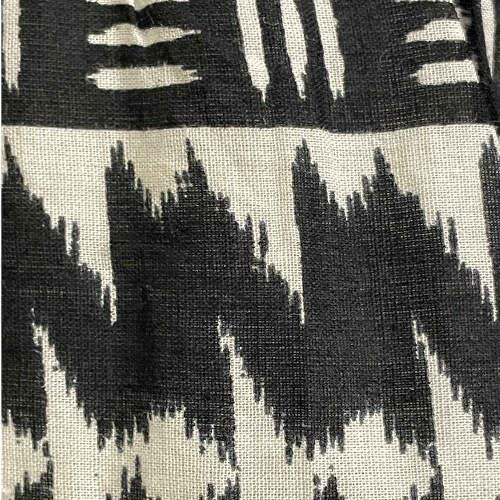 Style & Co. Black & White Geo-Print Tiered Maxi Skirt size P-Small - Picture 5 of 7